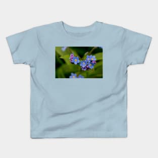 English Forget-me-not in Springtime Kids T-Shirt